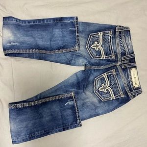 Rock Revival straight leg jeans. Size 27.